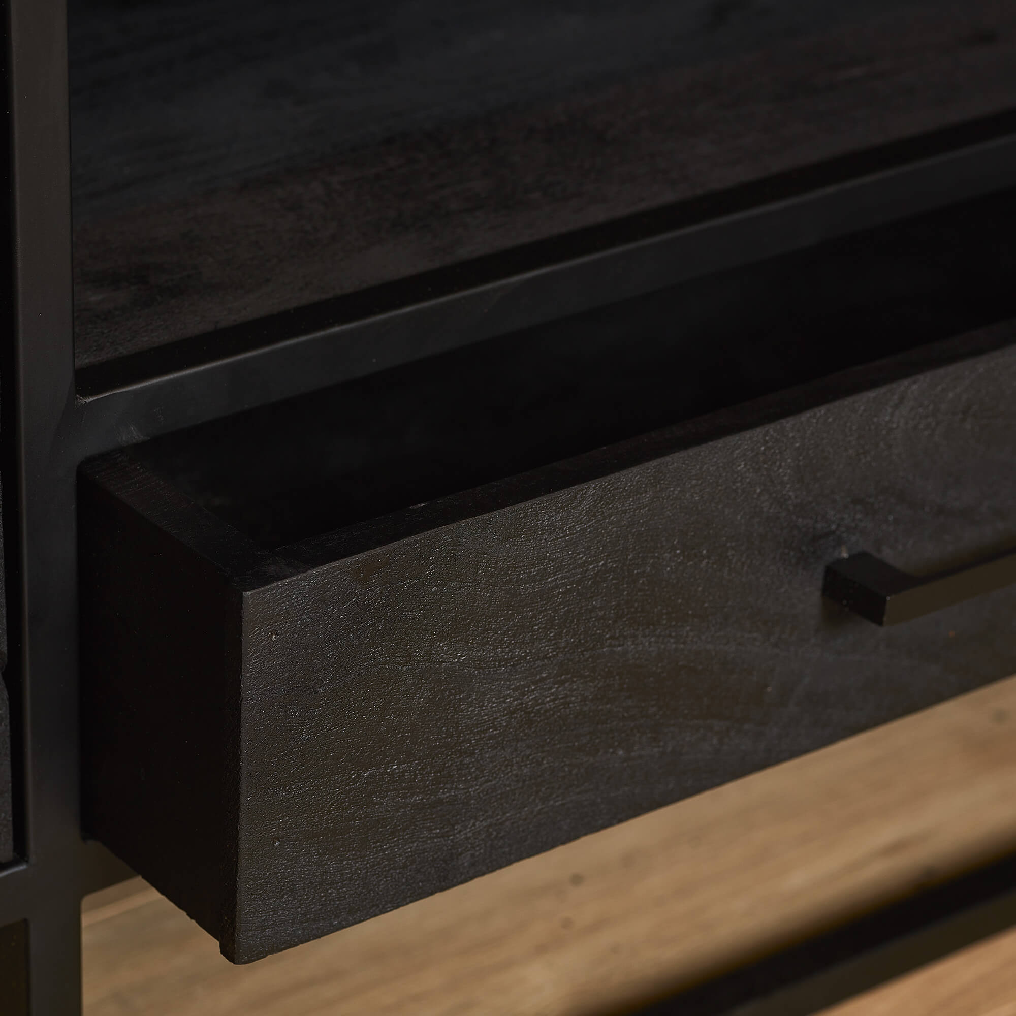 Starfurn - Tv meubel New York - Zwart - 45x180x50 cm