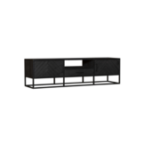 Starfurn - Tv meubel New York - Zwart - 45x180x50 cm