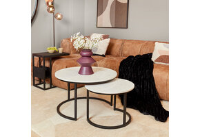 Starfurn - Salontafel Nova - Wit - 70x70x45 cm