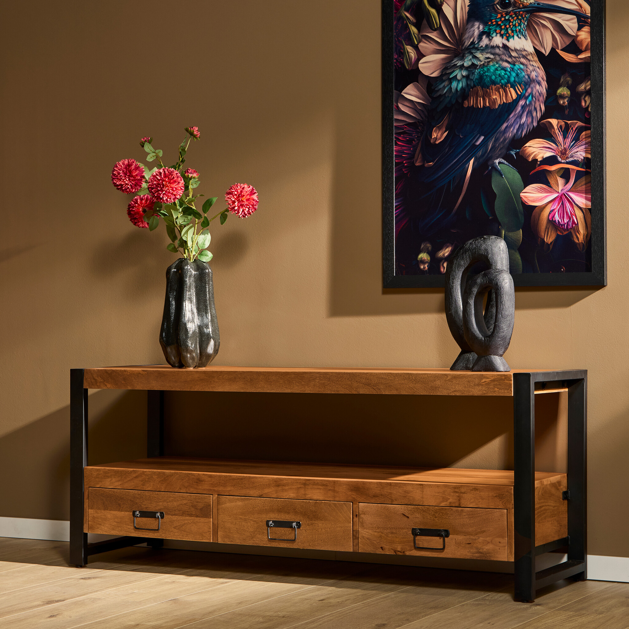 Starfurn - Tv meubel Boaz - Bruin - 45x150x60 cm