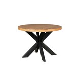 Starfurn - Eettafel Denver - Bruin - 110x110x76 cm