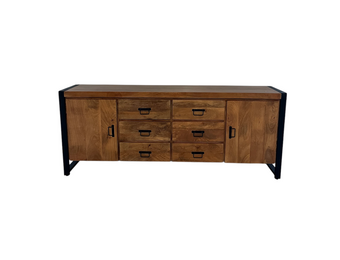 Starfurn - Dressoir Fin - Bruin - 40x200x80 cm