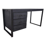 Starfurn - Bureau Boaz - Zwart - 58x145x74 cm