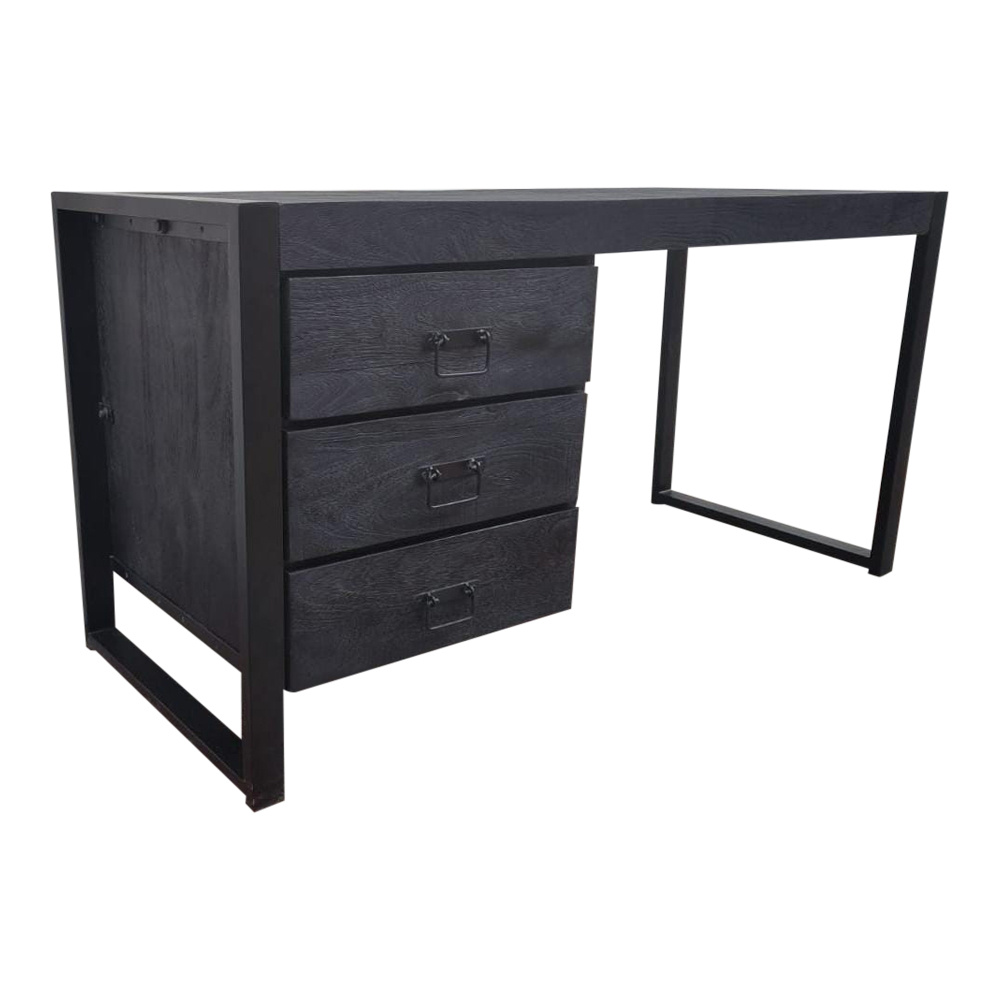 Starfurn - Bureau Boaz - Zwart - 58x145x74 cm