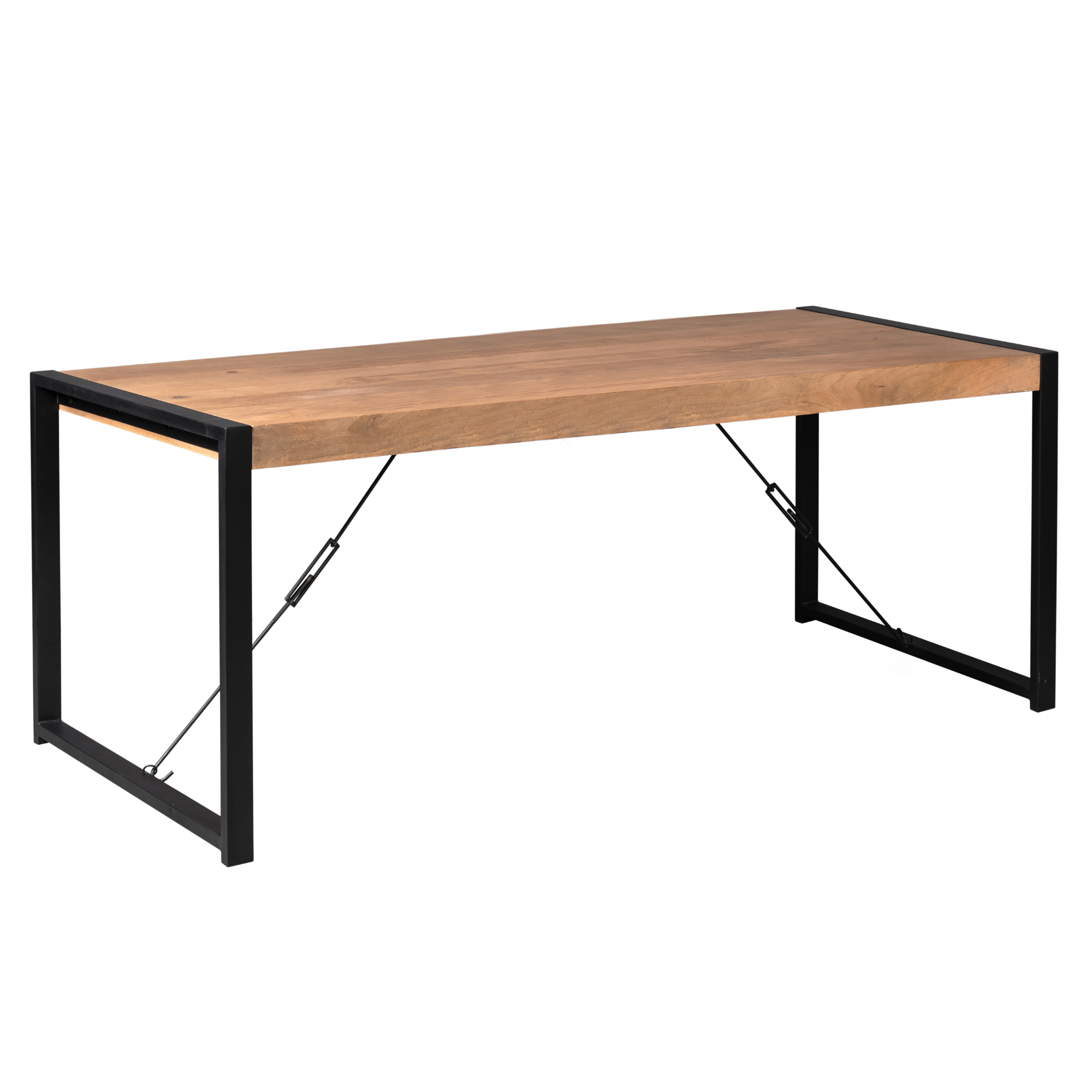 Starfurn - Eettafel Boaz - Bruin - 90x220x76 cm