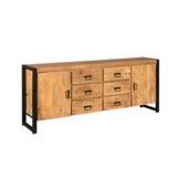 Starfurn - Dressoir Boaz - Bruin - 40x200x80 cm