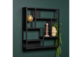 Starfurn - Wandrek New York - Zwart - 15x75x75 cm