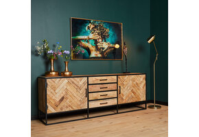 Starfurn - Dressoir Arlington - Bruin - 45x210x75 cm