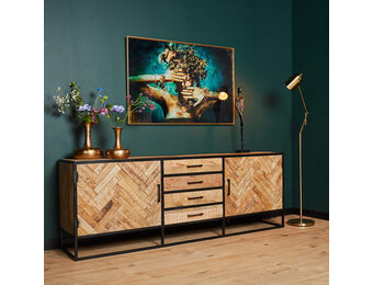 Starfurn - Dressoir Arlington - Bruin - 45x210x75 cm