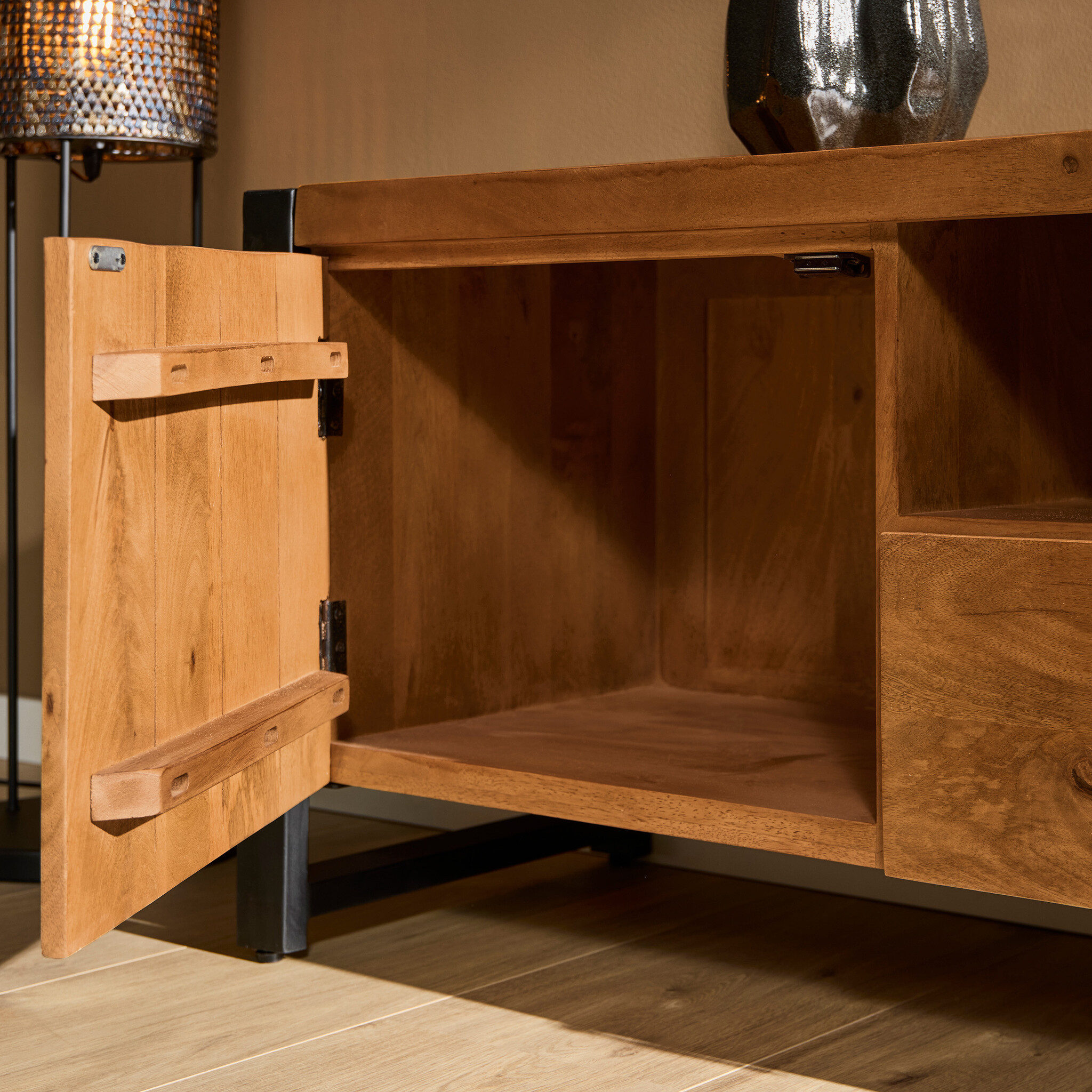 Starfurn - Tv meubel Boaz - Bruin - 45x110x55 cm