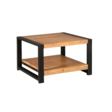 Starfurn - Salontafel Boaz - Bruin - 80x80x40 cm