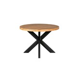 Starfurn - Eettafel Denver - Bruin - 120x120x76 cm