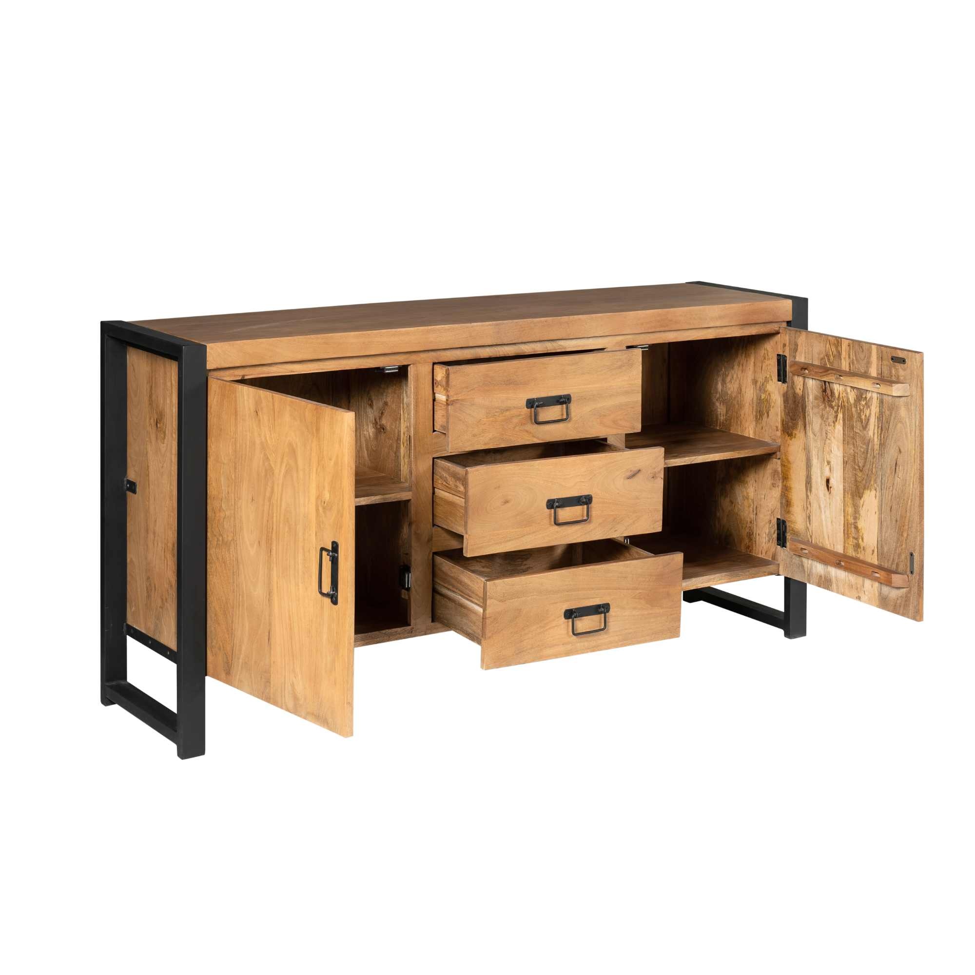 Starfurn - Dressoir Boaz - Bruin - 40x160x80 cm