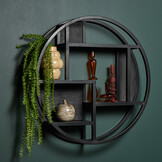 Starfurn - Wandrek New York - Zwart - 15x75x75 cm