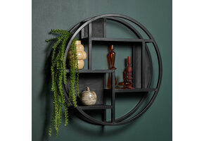 Starfurn - Wandrek New York - Zwart - 15x75x75 cm