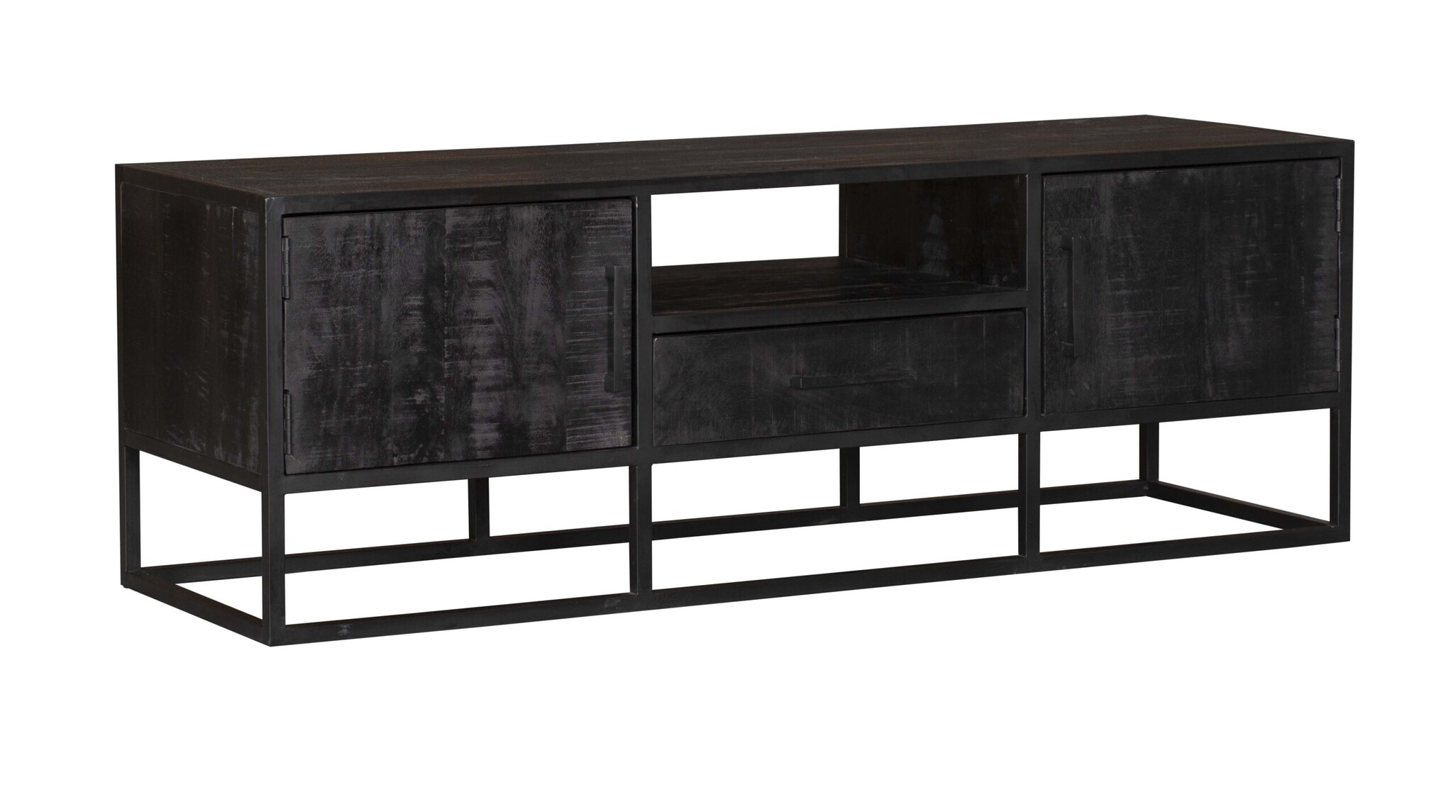 Starfurn - Tv meubel Denver - Zwart - 45x145x50 cm