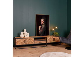 Starfurn - Tv meubel Arlington - Bruin - 45x240x50 cm