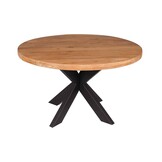 Starfurn - Eettafel Denver - Bruin - 140x140x76 cm