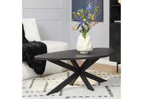 Starfurn - Salontafel New York - Zwart - 70x130x46 cm