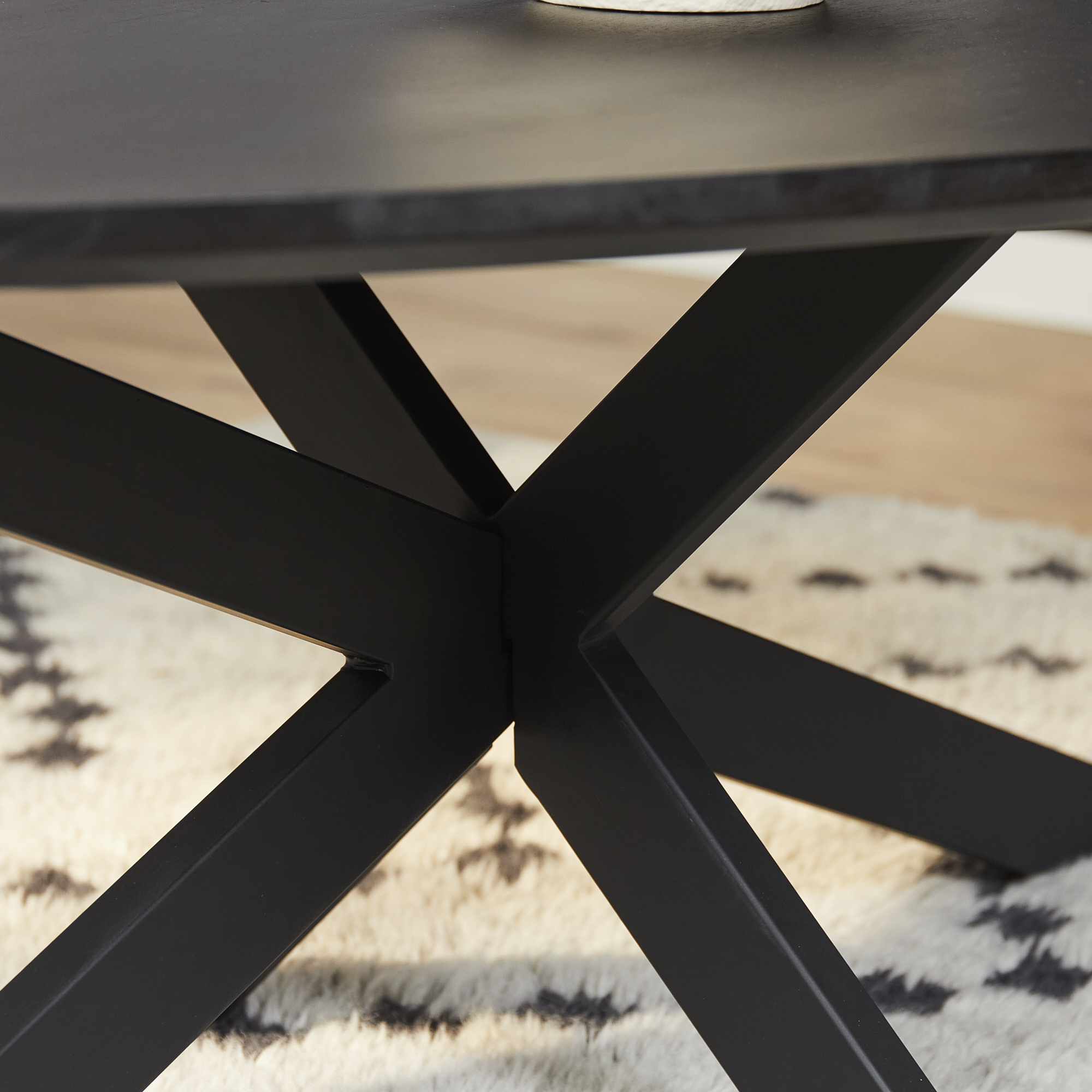 Starfurn - Salontafel New York - Zwart - 70x130x46 cm