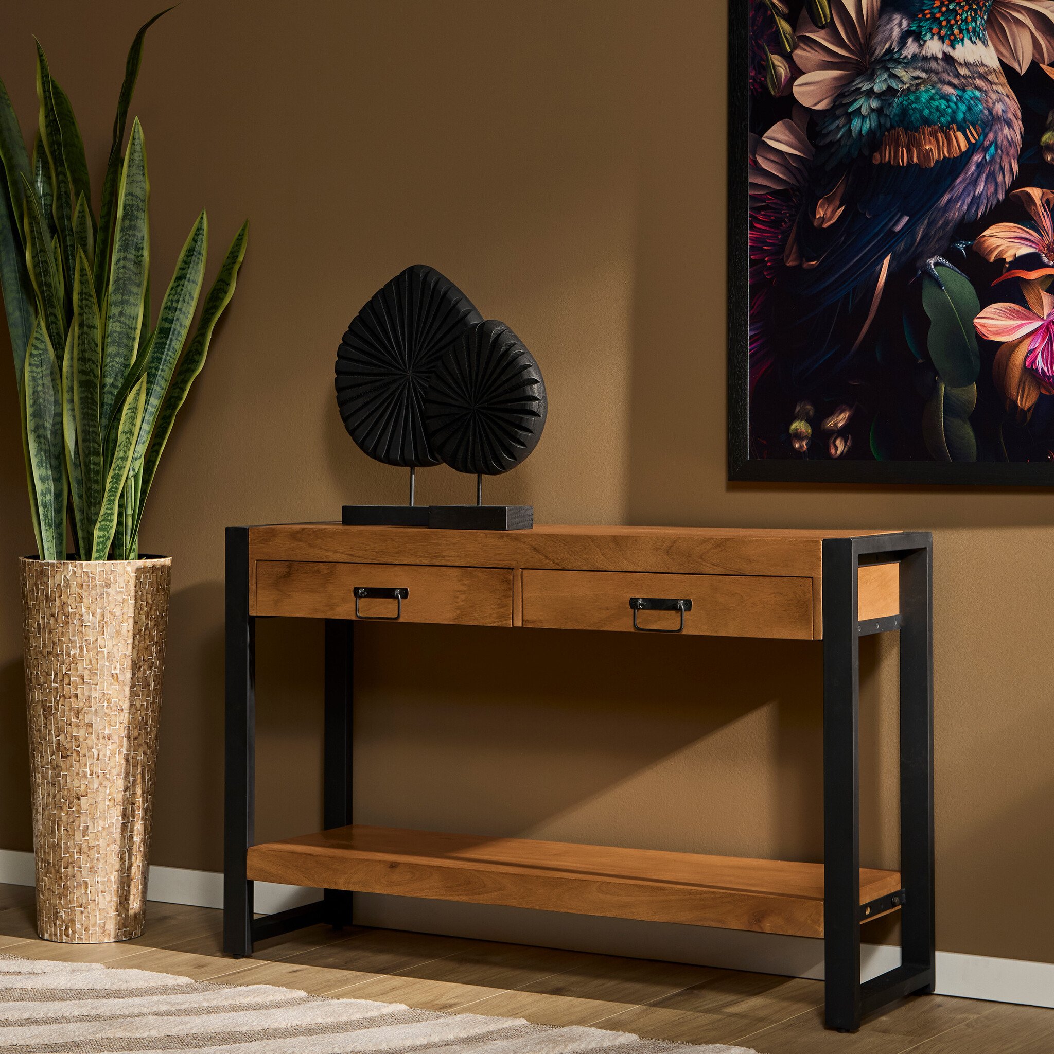 Starfurn - Sidetable Boaz - Bruin - 35x120x76 cm