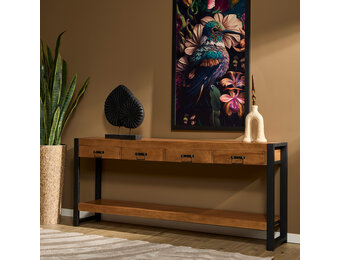 Starfurn - Sidetable Boaz - Bruin - 35x180x76 cm