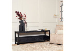 Starfurn - Tv meubel Boaz - Zwart - 45x180x60 cm