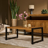 Starfurn - Salontafel Boaz - Bruin - 60x110x45 cm