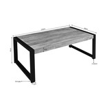 Starfurn - Salontafel Boaz - Bruin - 60x110x45 cm