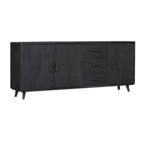 Starfurn - Dressoir Omaha - Zwart - 45x220x103 cm