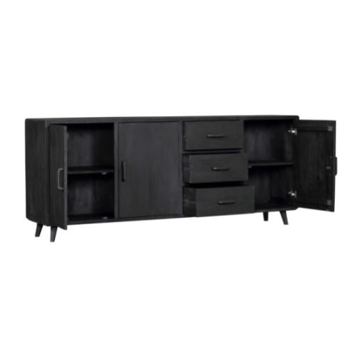Starfurn - Dressoir Omaha - Zwart - 45x220x103 cm