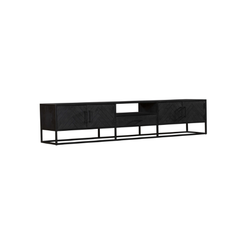Starfurn - Tv meubel New York - Zwart - 45x240x50 cm