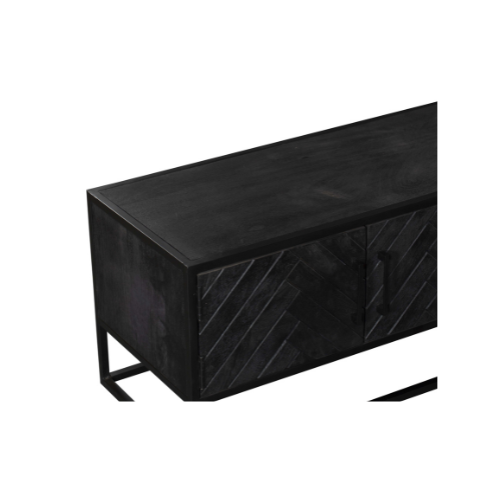 Starfurn - Tv meubel New York - Zwart - 45x240x50 cm