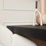 Starfurn - Eettafel Boaz - Zwart - 90x180x76 cm