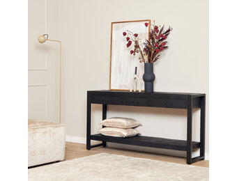 Starfurn - Sidetable Boaz - Zwart - 35x150x76 cm