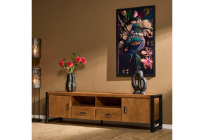 Starfurn - Tv meubel Boaz - Bruin - 45x200x55 cm