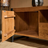 Starfurn - Tv meubel Boaz - Bruin - 45x200x55 cm