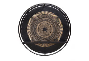 Starfurn - Wandrek Mae - Zwart - 68x68x20 cm