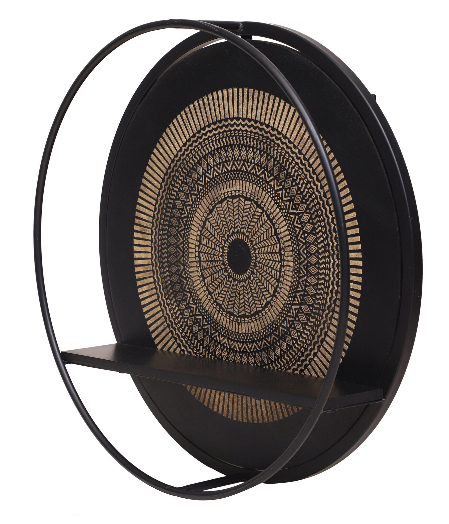 Starfurn - Wandrek Mae - Zwart - 68x68x20 cm