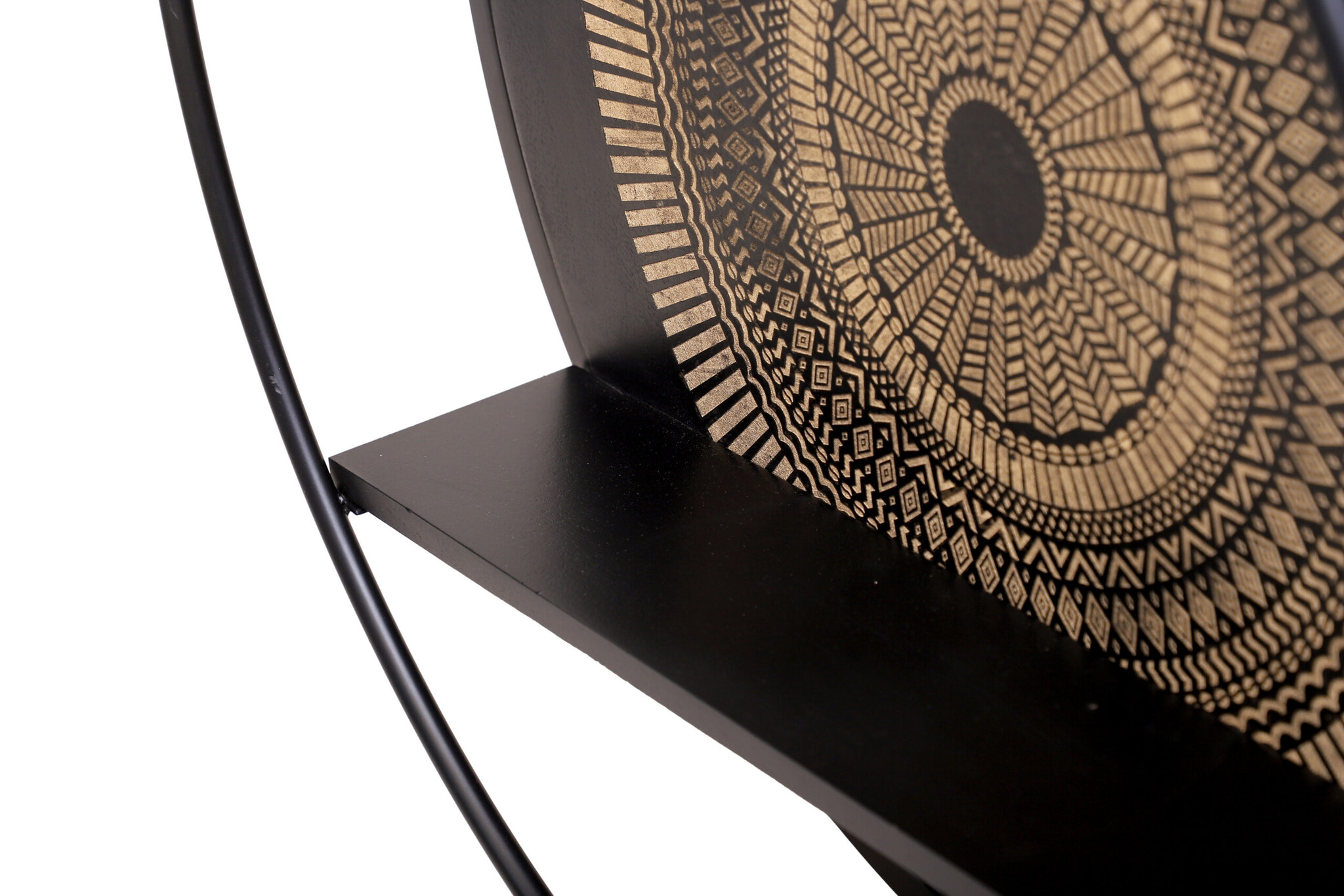 Starfurn - Wandrek Mae - Zwart - 68x68x20 cm