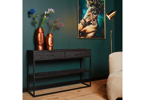 Starfurn - Sidetable New York - Zwart - 35x120x76 cm