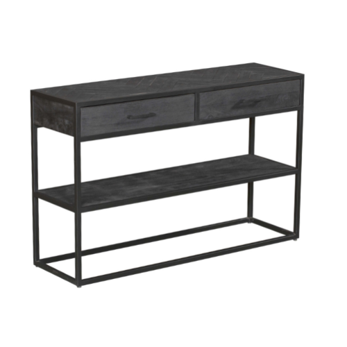 Starfurn - Sidetable New York - Zwart - 35x120x76 cm