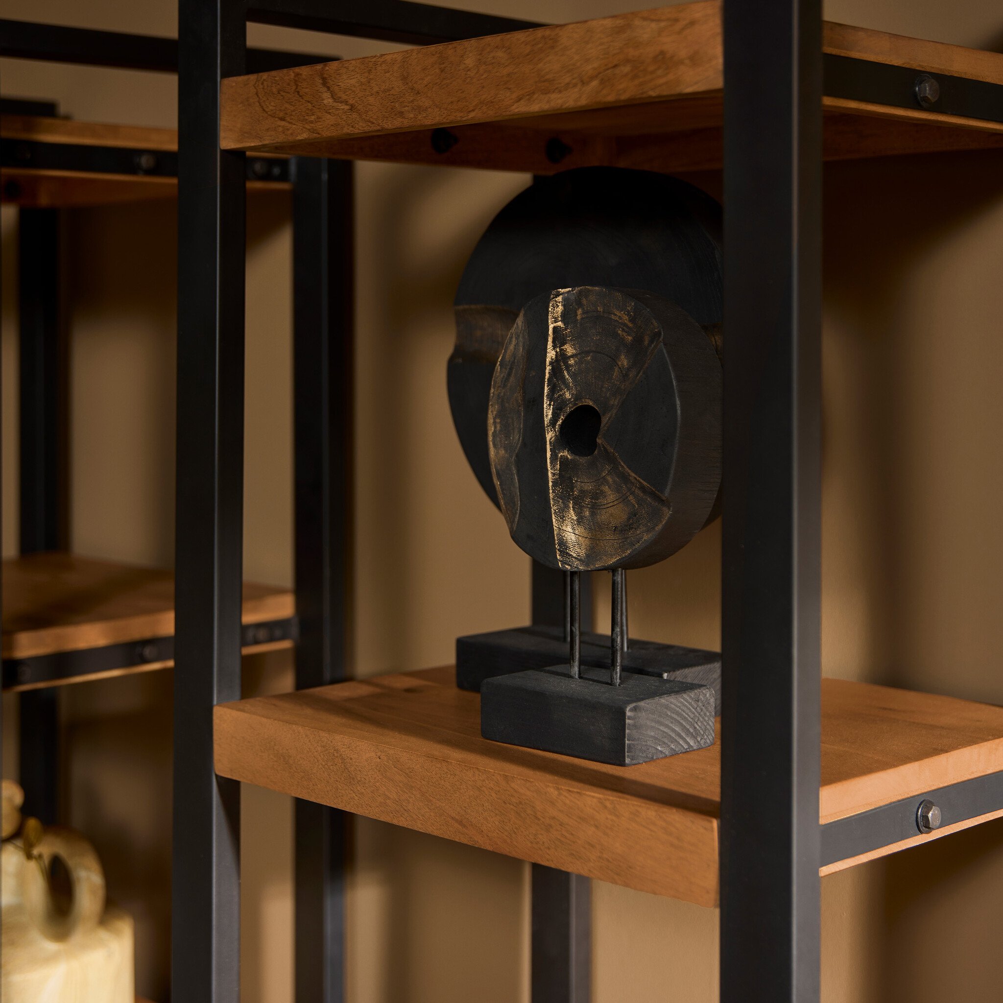 Starfurn - Boekenkast Boaz - Bruin - 40x55x200 cm