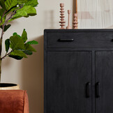 Starfurn - Kabinet Omaha - Zwart - 45x100x55 cm