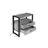 Starfurn - Ladenkast Boaz - Bruin - 40x80x80 cm