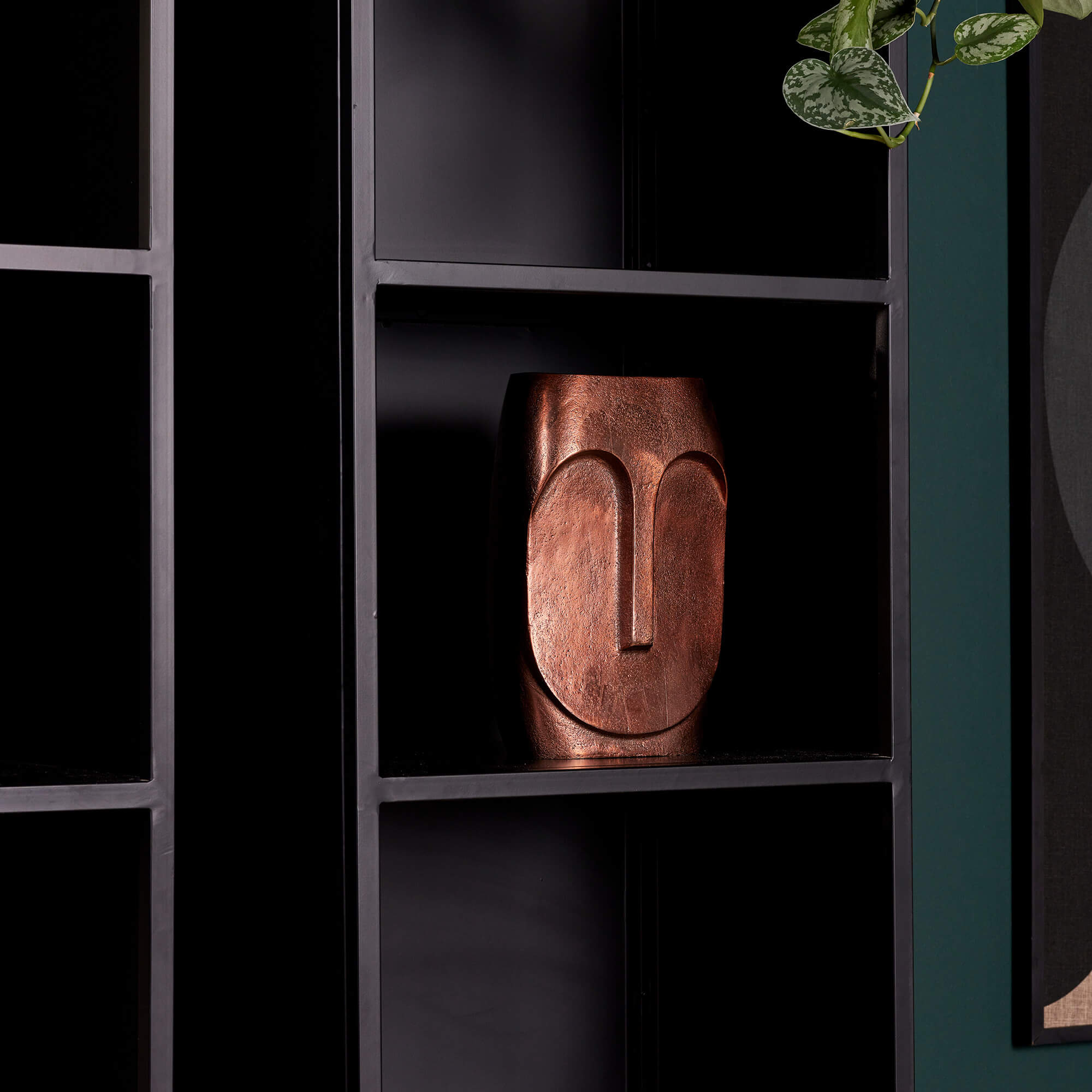 Starfurn - Boekenkast Oakland - Bruin - 40x50x200 cm