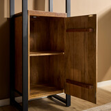 Starfurn - Boekenkast Boaz - Bruin - 40x55x200 cm