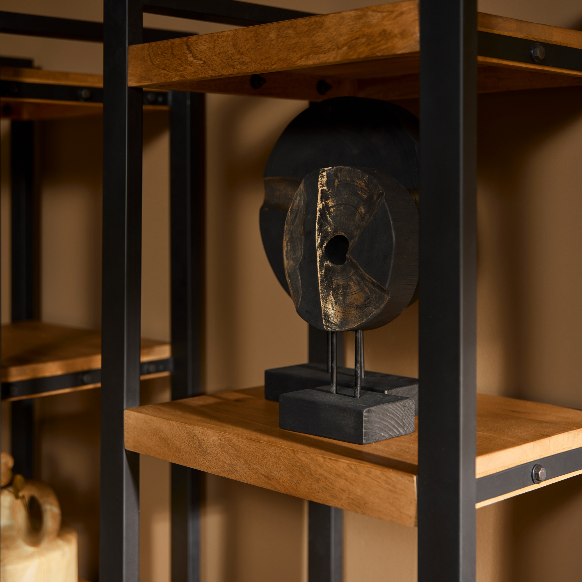 Starfurn - Boekenkast Boaz - Bruin - 40x55x200 cm