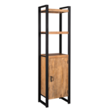 Starfurn - Boekenkast Boaz - Bruin - 40x55x200 cm