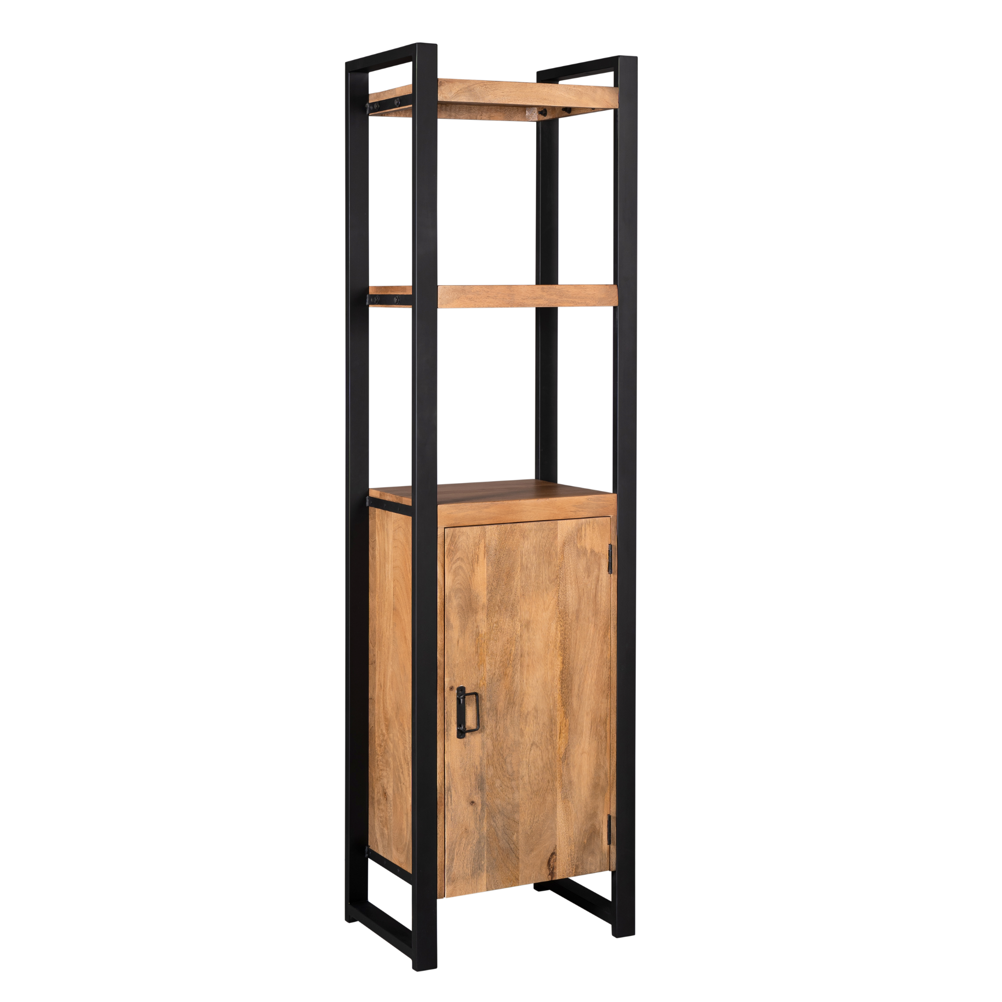 Starfurn - Boekenkast Boaz - Bruin - 40x55x200 cm